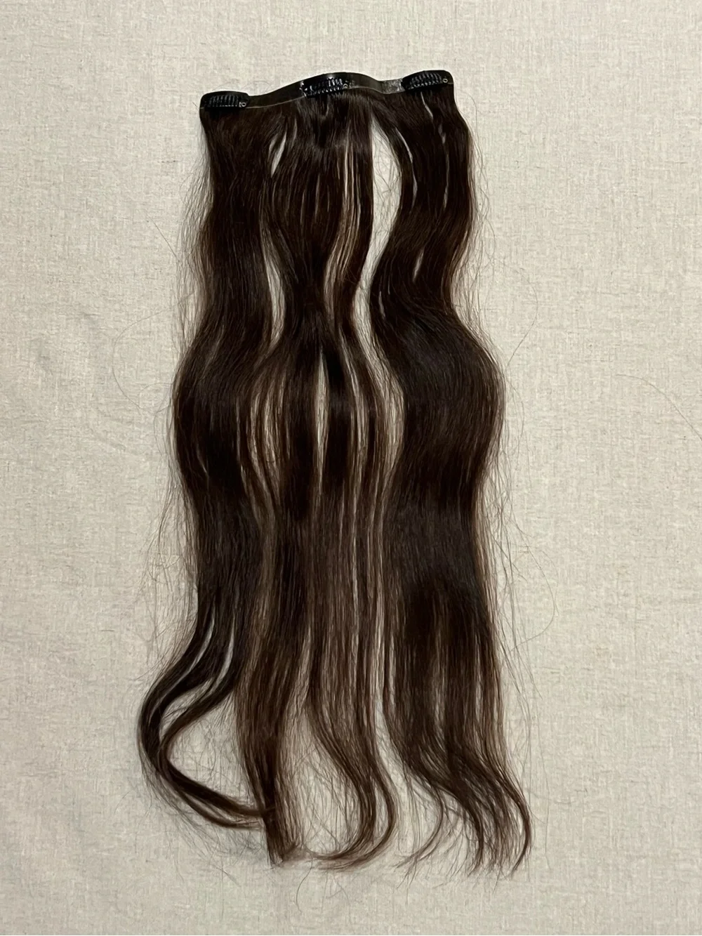 Barely Xtensions Ultra Seamless Hair Extensions Dark Brown 18